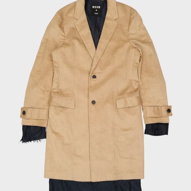 MSGM 코듀로이 코트