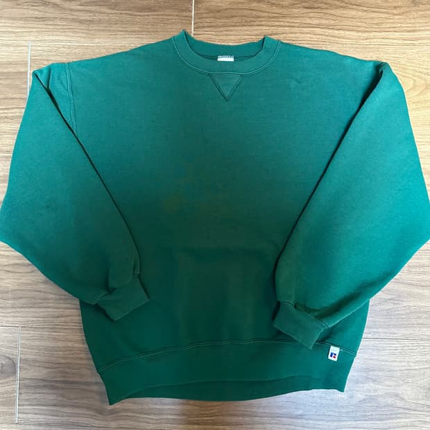 90s 빈티지 블링크 러셀 스웻셔츠 맨투맨 XL made in usa