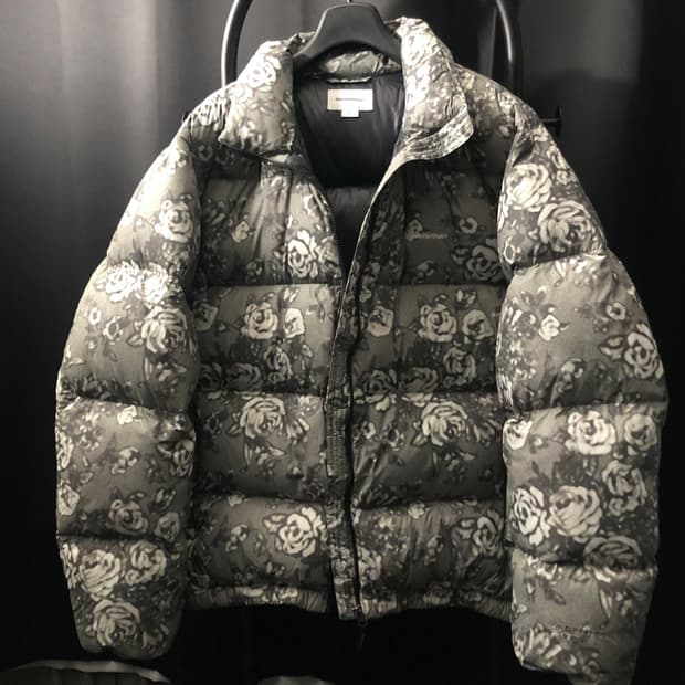 디스이즈네버댓 퍼텍스 T 다운 자켓 플라워 패딩 그레이 XL