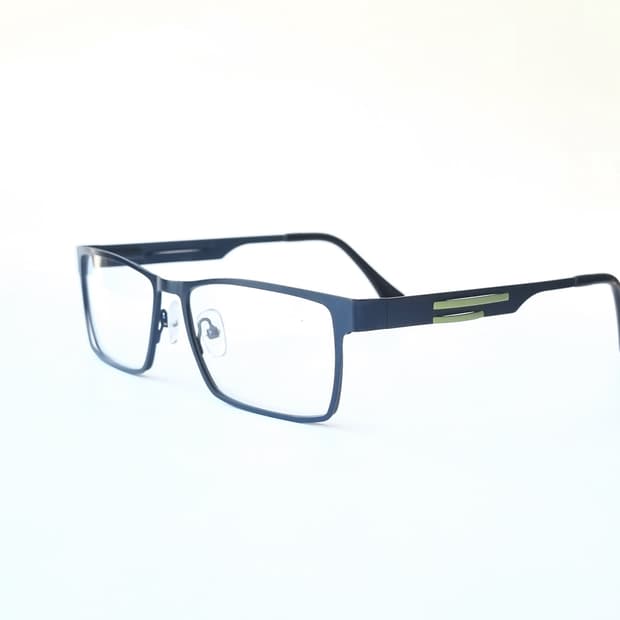 긱시크 XXL 빅사이즈 사각 메탈 안경테 415