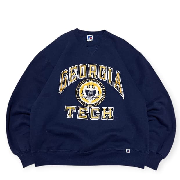 러셀 애슬레틱 USA 네이비 맨투맨