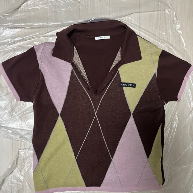 Lecyto argyle metal PK_Brown