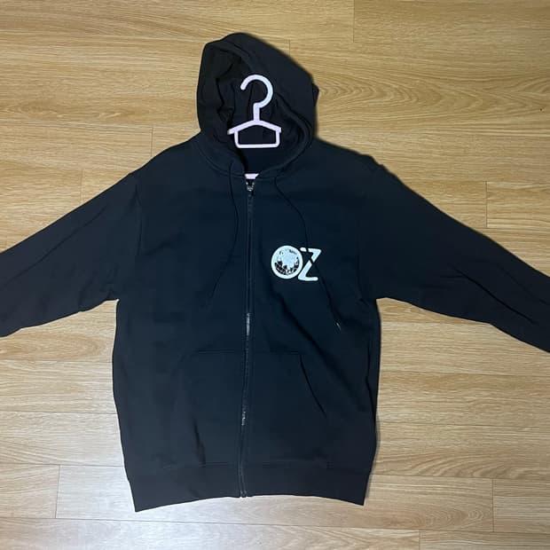 지구과학 오지훈 후드집업 L