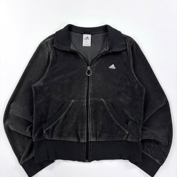 아디다스 여성 벨벳 져지  