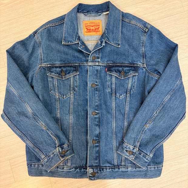 리바이스 트러커 자켓 중청 타입3 L 새상품