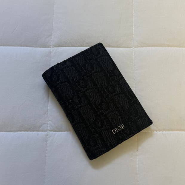 디올 오블리크 카드지갑