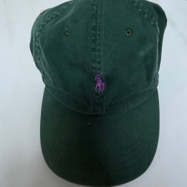 폴로 랄프로렌 볼캡 초록색 
