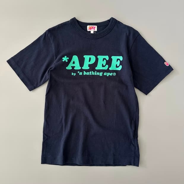 베이프 bape aape 빅로고 반팔