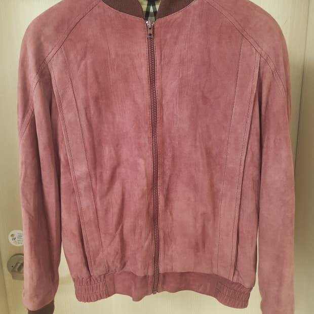 버버리 스웨이드 자켓