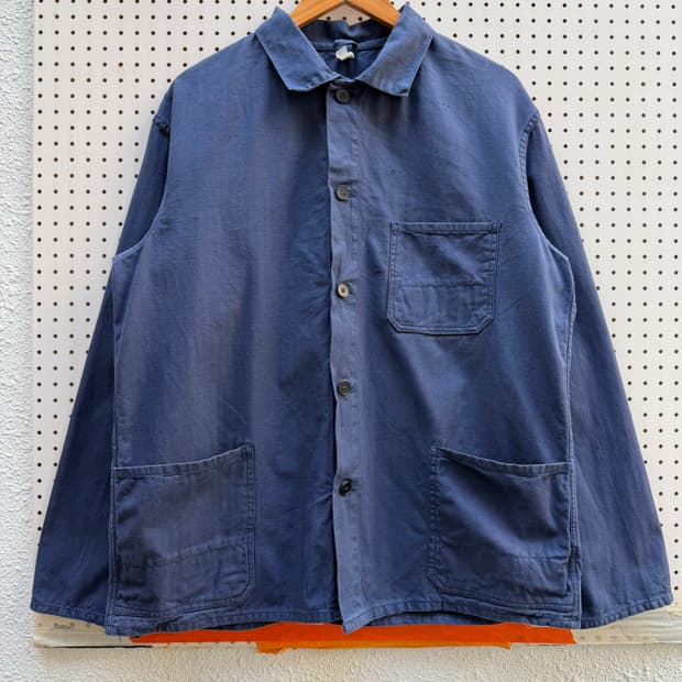 OLD EURO VINTAGE HBT FRENCH 헤링본 프렌치워크자켓