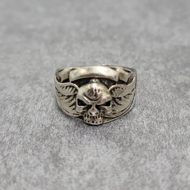 스컬 해골 빈티지반지