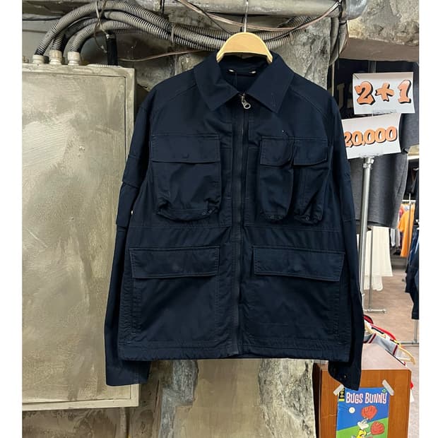 갭 유틸리티 포켓 자켓 네이비 S #csz4062