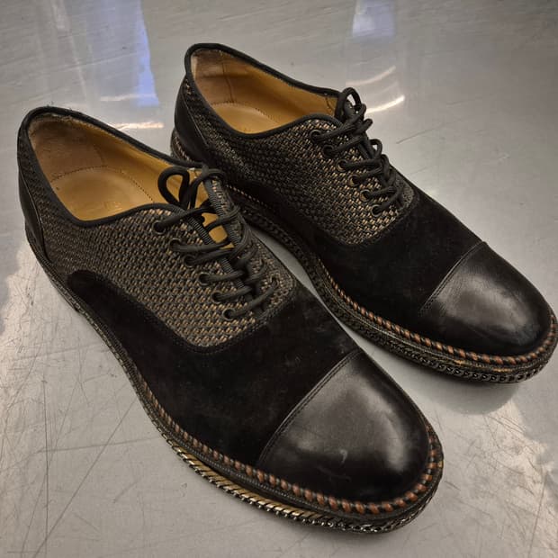 크리스챤 루부탱 레이스업 슈즈