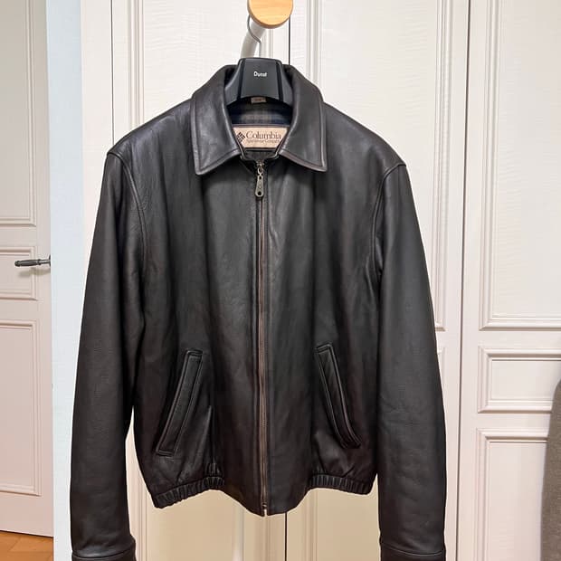 Coulmbia Leather jacket XL