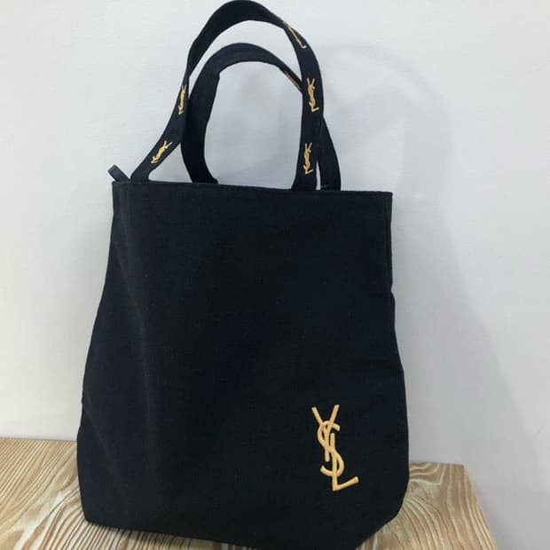 입생로랑 골드자수 에코백 노벨티가방