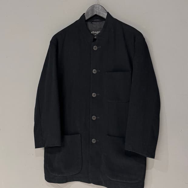 알레그리 스탠드카라 5B 코듀로이 자켓 