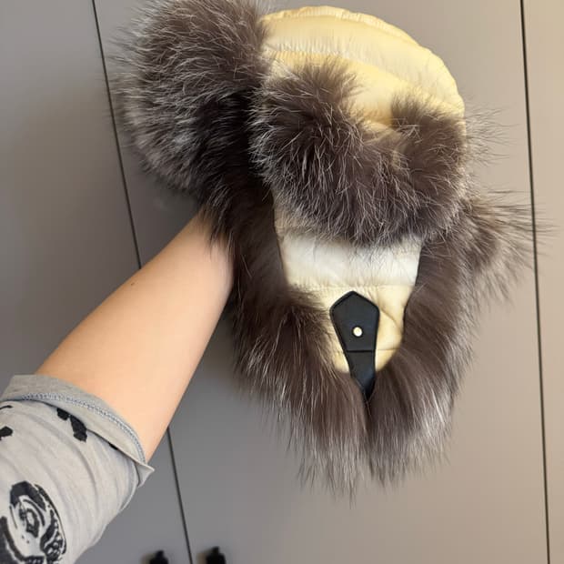 사바티에 sabatier 라쿤 털 방한모자 버킷햇