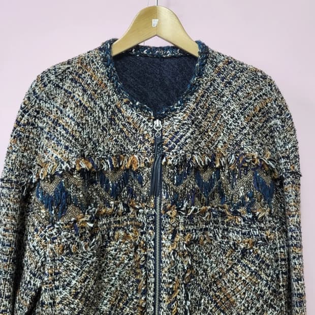 시스템 트위드 재킷 55