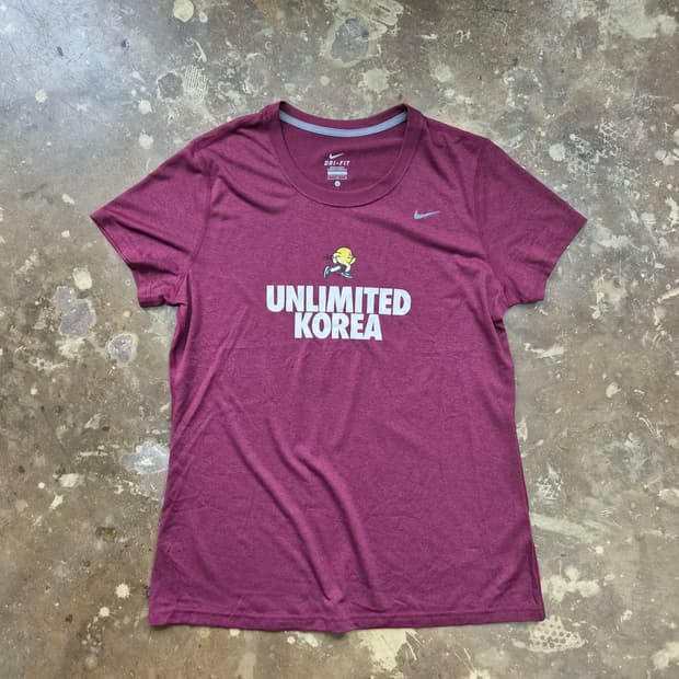 L) 나이키 런닝 반팔티 반팔티셔츠 런닝코어