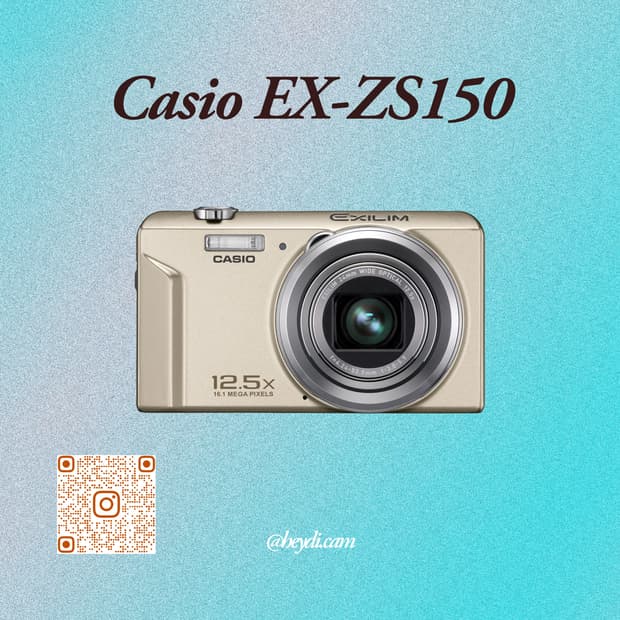 소장디카) 카시오 EX-ZS150 골드 (Casio EX-ZS150)