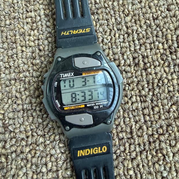 Timex Stealth 타이맥스 스텔스 디지털 포츠 워치 시계