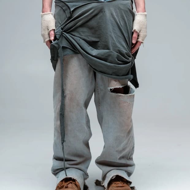 Esprit D’escalier “FIX” GRAFT PANT