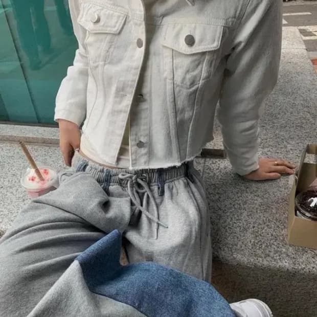릿킴 업사이클링 데님 팬츠