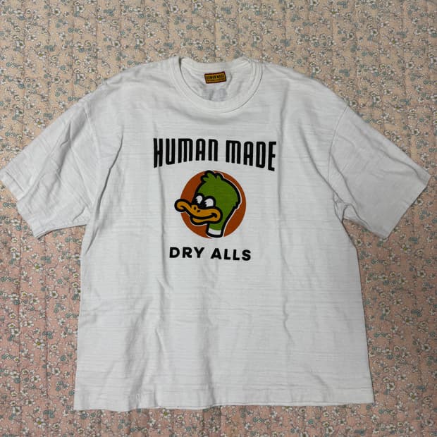 휴먼메이드 오리 그래픽 티셔츠 XXL