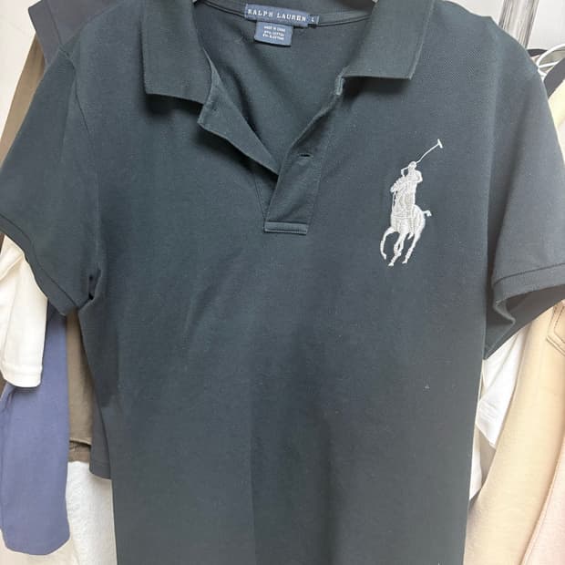 폴로 카라티 블랙 