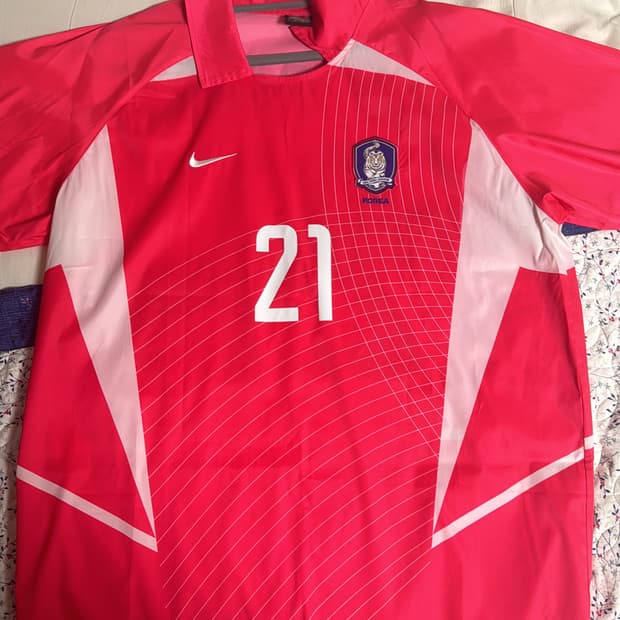 2002 한국 홈 박지성 유니폼 XL