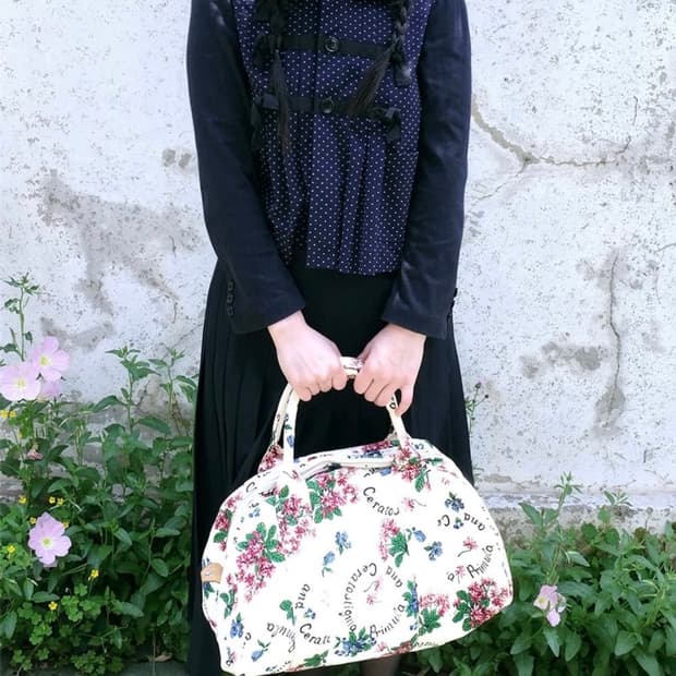 Tricot Comme des garcons Dot ribbon top