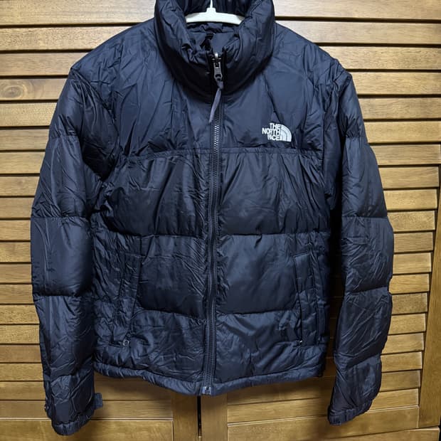 (XS) 노스페이스 여성 눕시 패딩 블랙