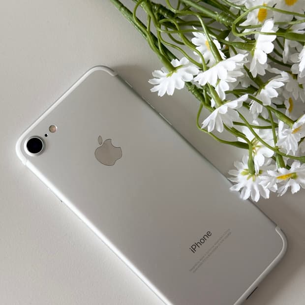 순정 아이폰7 실버 128GB 미국판