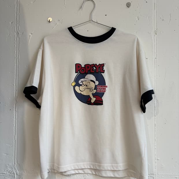 Popeye ringer t-shirt 