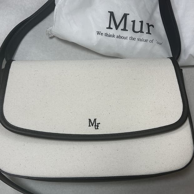 Mur 무르 솔트백 캔버스 블랙