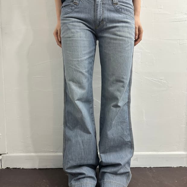 sportiff denim pants
