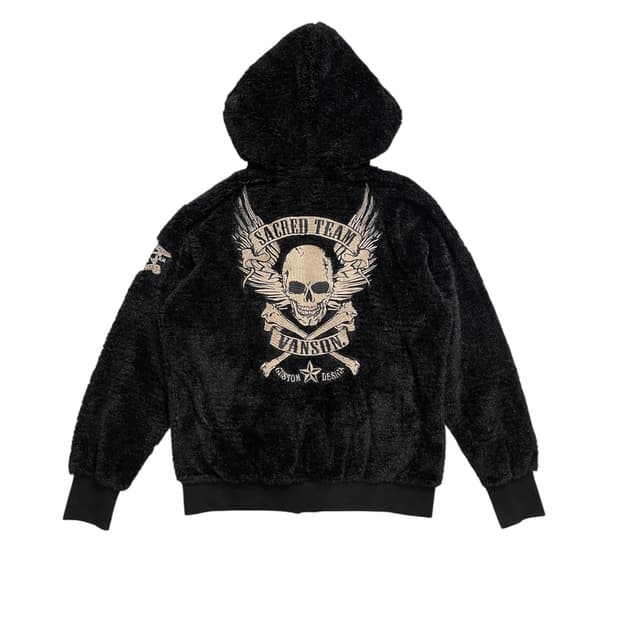 벤슨 스컬 후드집업