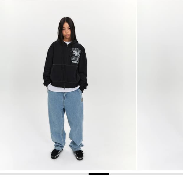 Yeseyesee 예스아이씨 Single Stitch Hoodie 블랙 
