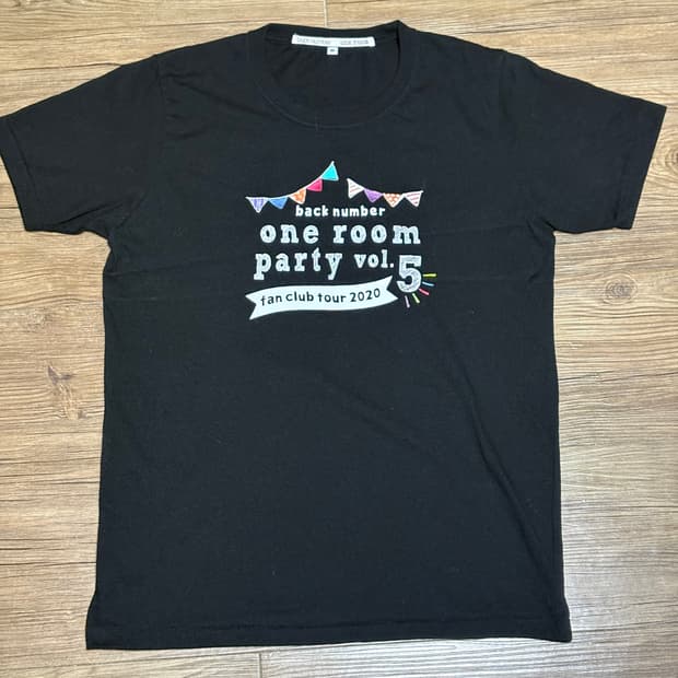 Back number 백넘버 2020 팬클럽 투어 티셔츠