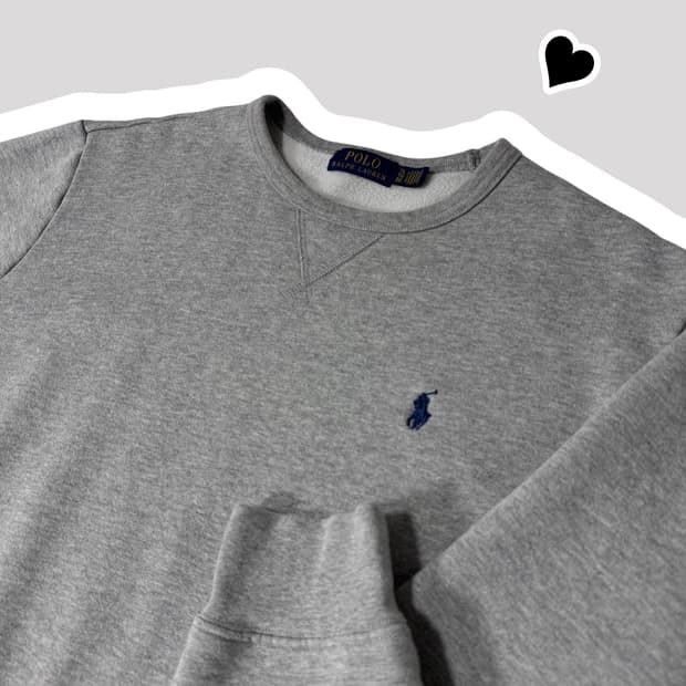 신형 폴로 랄프로렌 그레이 맨투맨