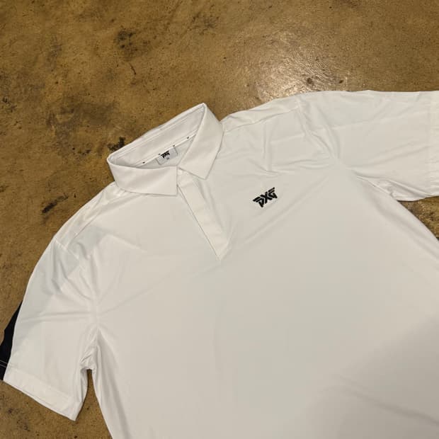 [정품/2XL] PXG 골프웨어 반팔 카라티 화이트 b14