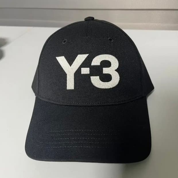 Y-3 로고 캡 블랙 (osfm)