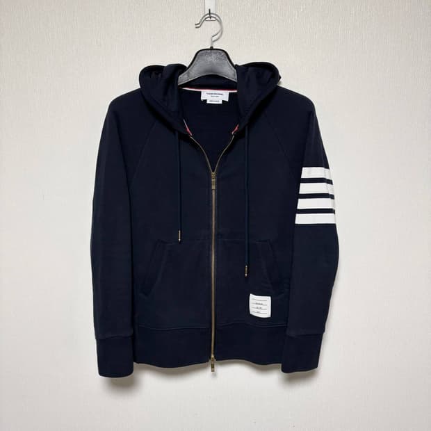 [4] 톰브라운 사선완장 후드집업