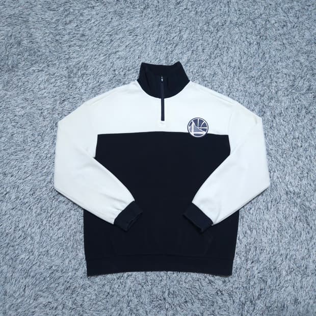 NBA) L 남자 골스워 반집업 기모맨투맨 / 왕눈이샵