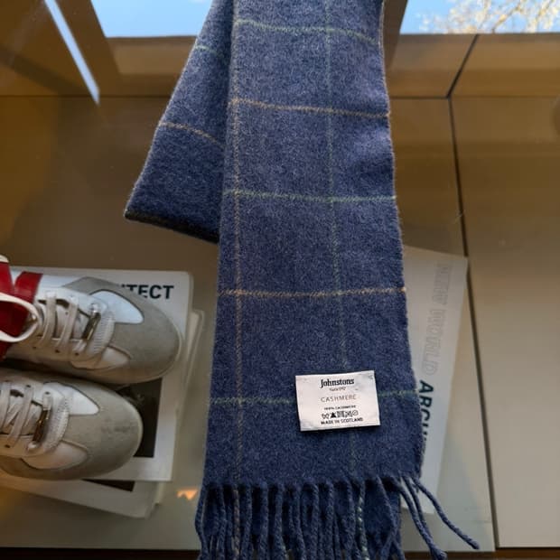 존스톤즈 캐시미어 머플러 