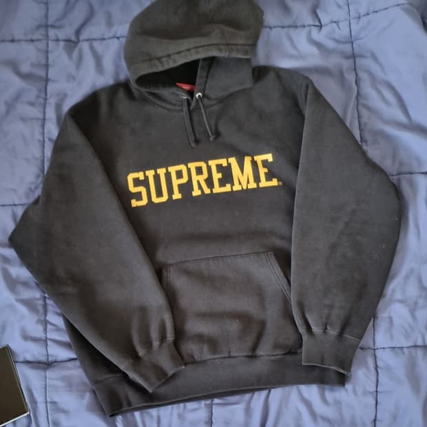 슈프림 바시티 후드티 L