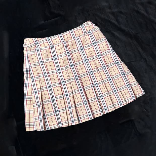 일본빈티지 BROWNY STANDARD 체크 스커트