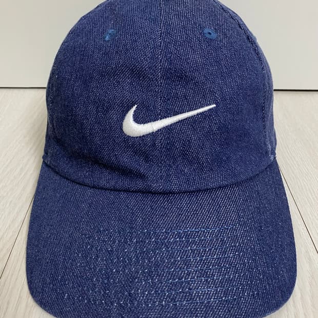 NIKE SWOOSH DENIM CAP 나이키 스우시 데님 캡 