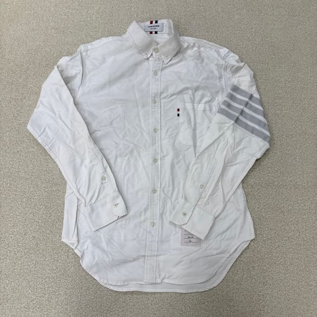 실측확인 고급 사선완장 셔츠 0225T1