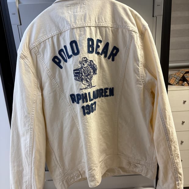 [L] 폴로 컨트리 라인 폴로베어 데님자켓